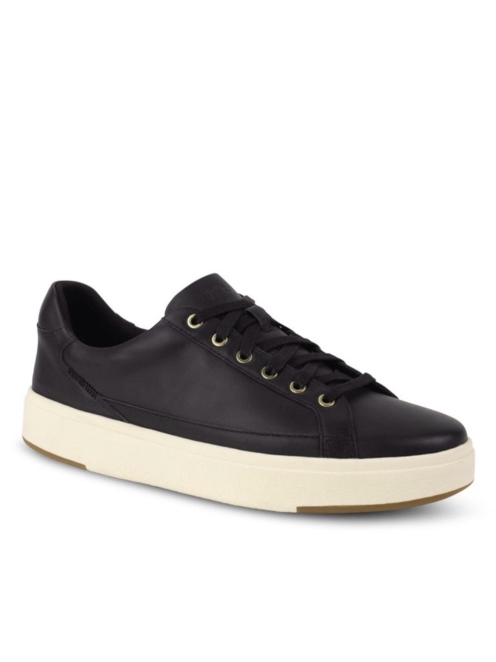 Kizik Vegas Black Leather Hands-Free Step-In Sneakers Men’s 8‎ / Women’s 9.5
